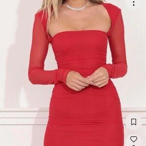Lucky in the Sky mini dress
Red
Small
Only worn once!